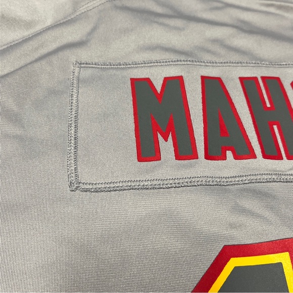 PATRICK MAHOMES #15 NIKE NFL JERSEY KANSAS CITY CHIEFS GREY SUPER BOWL 57 - Picture 13 of 15